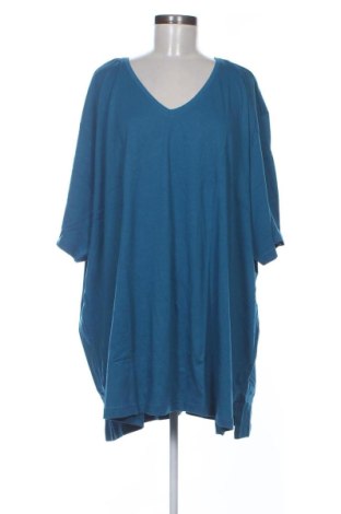 Tricou de femei Ulla Popken, Mărime 5XL, Culoare Albastru, Preț 104,99 Lei, #136876049