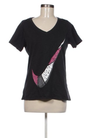 Damski T-shirt Nike, Rozmiar L, Kolor Czarny, Cena 83,99 zł, #136728381