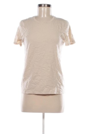 Дамска тениска Uniqlo, Размер M, Цвят Бежов, Цена 10,73 €, #136785651