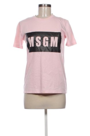 Damski T-shirt MSGM, Rozmiar S, Kolor Różowy, Cena 257,21 zł, #136790978