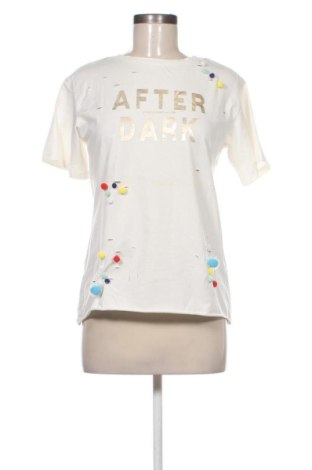 Tricou de femei Unbranded, Mărime M, Culoare Ecru, Preț 78,20 Lei, #136799300