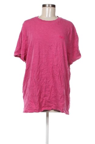 Дамска тениска Superdry, Размер 3XL, Цвят Розов, Цена 18,40 €, #136839099