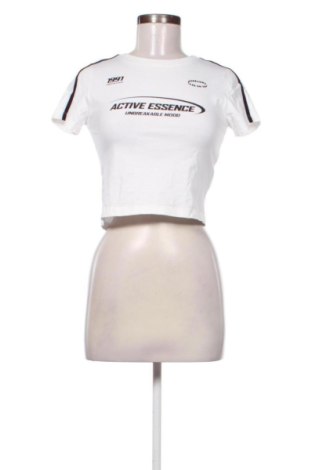 Tricou de femei Pull&Bear, Mărime S, Culoare Alb, Preț 49,99 Lei, #136848009