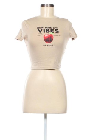 Γυναικείο t-shirt C&A, Μέγεθος XS, Χρώμα  Μπέζ, Τιμή 8,99 €, #136851579