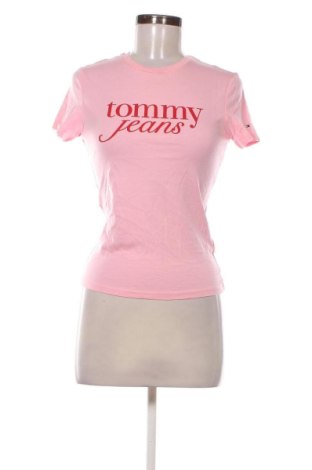 Tricou de femei Tommy Jeans, Mărime S, Culoare Roz, Preț 208,99 Lei, #136880215