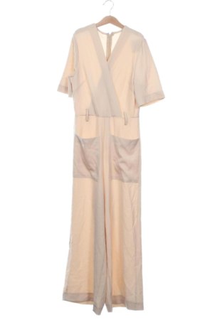 Salopetă lungă de damă Unbranded, Mărime XS, Culoare Ecru, Preț 96,99 Lei, #136743703