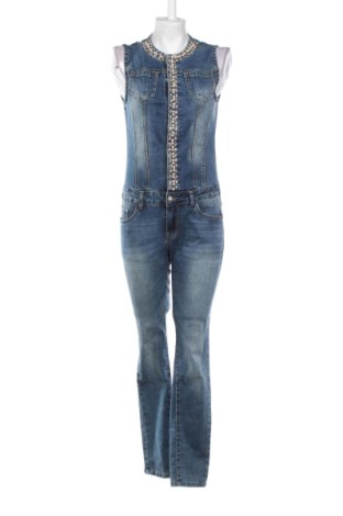 Salopetă lungă de damă Unbranded, Mărime L, Culoare Albastru, Preț 114,99 Lei, #136764161