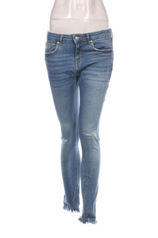 Blugi de femei Zara, Mărime L, Culoare Albastru, Preț 76,99 Lei, #136726501