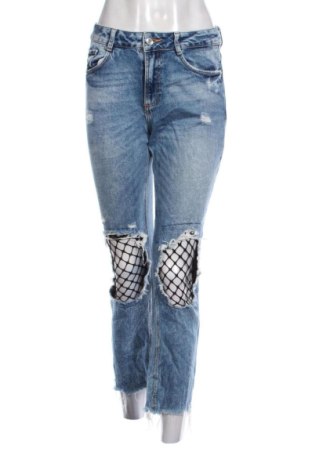 Blugi de femei Zara, Mărime S, Culoare Albastru, Preț 64,99 Lei, #136726539