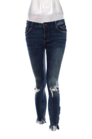 Damskie jeansy Zara, Rozmiar L, Kolor Niebieski, Cena 84,99 zł, #136730936