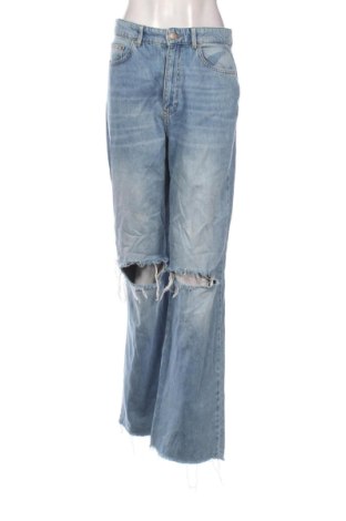 Blugi de femei Stradivarius, Mărime M, Culoare Albastru, Preț 103,99 Lei, #136736590