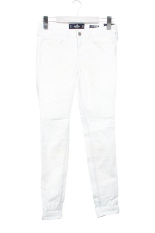 Blugi de femei Hollister, Mărime S, Culoare Alb, Preț 84,99 Lei, #136737934