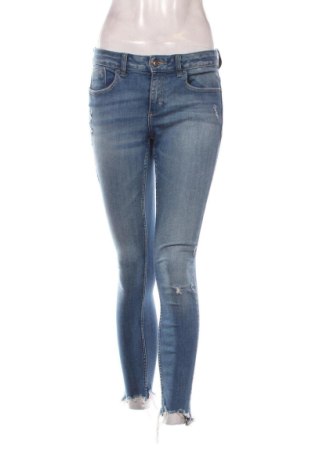 Blugi de femei Zara, Mărime L, Culoare Albastru, Preț 109,48 Lei, #136738179