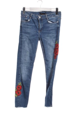 Damskie jeansy Zara, Rozmiar M, Kolor Niebieski, Cena 65,99 zł, #136751888