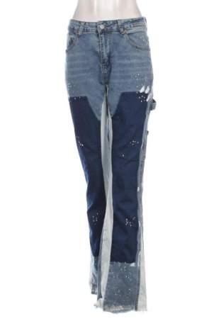Blugi de femei Romwe, Mărime M, Culoare Albastru, Preț 76,99 Lei, #136765072