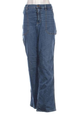 Blugi de femei Lands' End, Mărime XXL, Culoare Albastru, Preț 63,99 Lei, #136769371