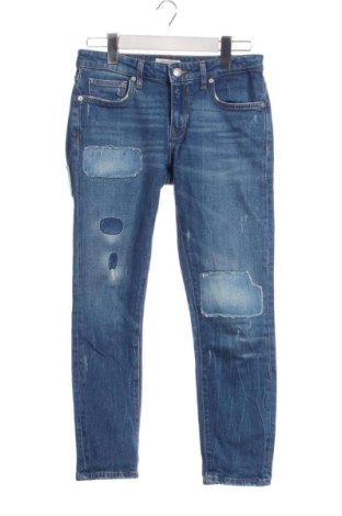 Damskie jeansy Zara, Rozmiar M, Kolor Niebieski, Cena 107,17 zł, #136769815