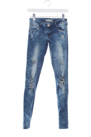 Damskie jeansy RIESS, Rozmiar XS, Kolor Niebieski, Cena 91,09 zł, #136777066