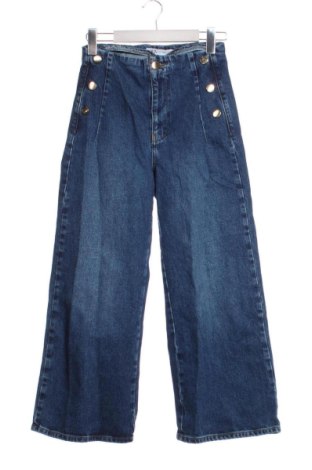 Damskie jeansy Zara, Rozmiar XS, Kolor Niebieski, Cena 75,99 zł, #136782169