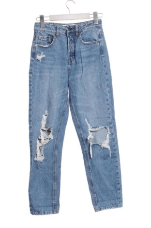 Damskie jeansy Stradivarius, Rozmiar XS, Kolor Niebieski, Cena 64,99 zł, #136782256