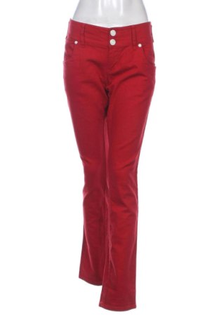 Damskie jeansy Gina Tricot, Rozmiar XXL, Kolor Czerwony, Cena 74,00 zł, #136786174