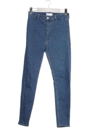 Blugi de femei Bershka, Mărime M, Culoare Albastru, Preț 86,99 Lei, #136787151