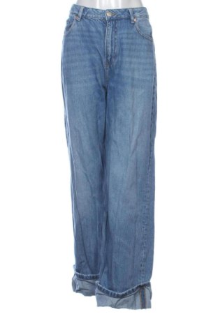 Damskie jeansy Amisu, Rozmiar L, Kolor Niebieski, Cena 59,00 zł, #136787158