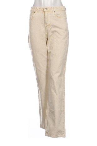 Damskie jeansy Zara, Rozmiar S, Kolor Beżowy, Cena 200,41 zł, #136787351