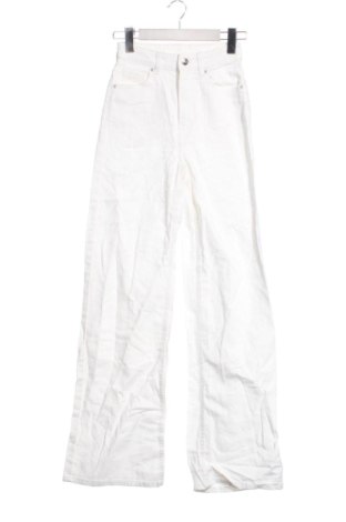 Damskie jeansy H&M Divided, Rozmiar XS, Kolor Biały, Cena 69,99 zł, #136789022