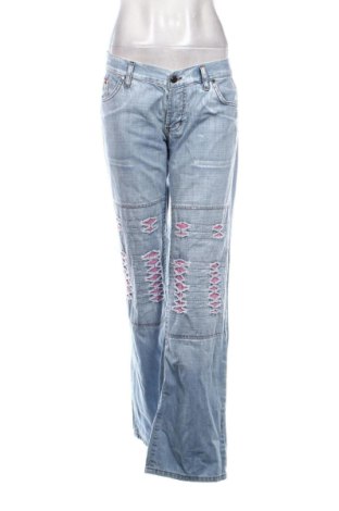 Damskie jeansy Unbranded, Rozmiar XL, Kolor Niebieski, Cena 94,56 zł, #136794392