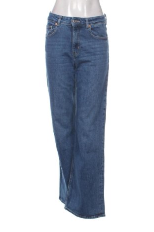Damskie jeansy H&M, Rozmiar S, Kolor Niebieski, Cena 120,51 zł, #136799839
