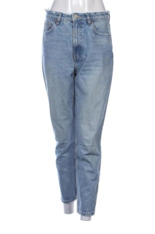 Damskie jeansy Zara, Rozmiar L, Kolor Niebieski, Cena 112,53 zł, #136800949