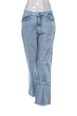 Damskie jeansy Zara, Rozmiar M, Kolor Niebieski, Cena 80,38 zł, #136804791