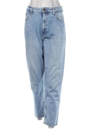 Damskie jeansy Zara, Rozmiar L, Kolor Niebieski, Cena 58,94 zł, #136804795