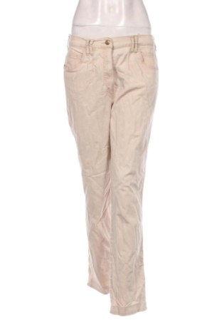 Damskie jeansy Unbranded, Rozmiar L, Kolor Beżowy, Cena 39,99 zł, #136806574
