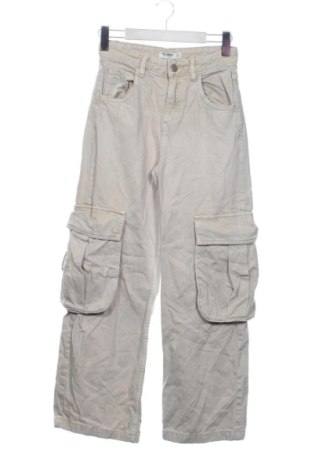 Дамски дънки Pull&Bear, Размер XS, Цвят Бежов, Цена 15,33 €, #136807435