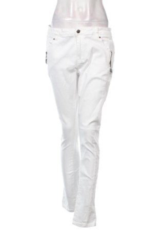 Damskie jeansy Friendtex, Rozmiar XL, Kolor Biały, Cena 80,38 zł, #136814380