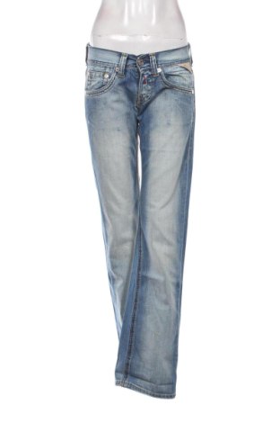 Blugi de femei Replay, Mărime L, Culoare Albastru, Preț 177,25 Lei, #136814982