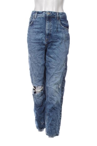 Дамски дънки Zara, Размер XL, Цвят Син, Цена 19,94 €, #136815294
