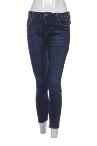 Blugi de femei Zara, Mărime L, Culoare Albastru, Preț 83,41 Lei, #136815686