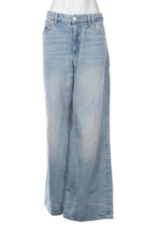 Blugi de femei Zara, Mărime L, Culoare Albastru, Preț 107,00 Lei, #136816756