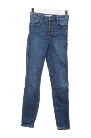 Blugi de femei Zara, Mărime XS, Culoare Albastru, Preț 72,99 Lei, #136824408