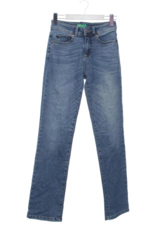Damskie jeansy United Colors Of Benetton, Rozmiar XS, Kolor Niebieski, Cena 94,99 zł, #136825069