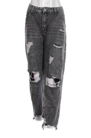 Blugi de femei SHEIN, Mărime L, Culoare Gri, Preț 59,99 Lei, #136831722