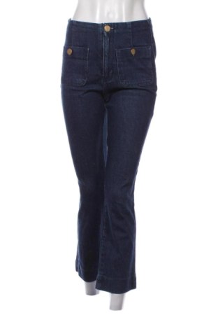 Дамски дънки Zara, Размер S, Цвят Син, Цена 20,00 €, #136831876