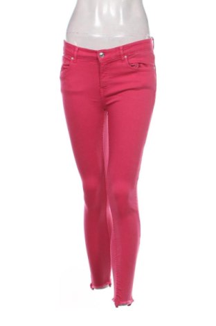Дамски дънки Zara, Размер M, Цвят Розов, Цена 17,89 €, #136832111