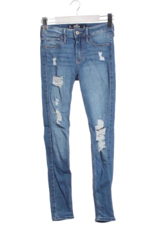 Damskie jeansy Hollister, Rozmiar XXS, Kolor Niebieski, Cena 54,99 zł, #136832297
