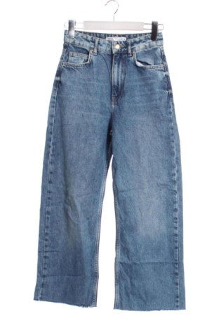 Дамски дънки Zara, Размер XS, Цвят Син, Цена 11,24 €, #136833692