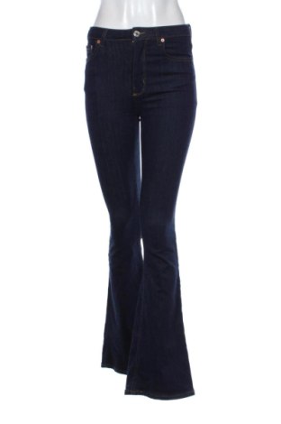 Blugi de femei Zara, Mărime S, Culoare Albastru, Preț 105,05 Lei, #136845047