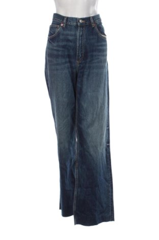 Damskie jeansy Zara, Rozmiar XL, Kolor Niebieski, Cena 196,61 zł, #136859758